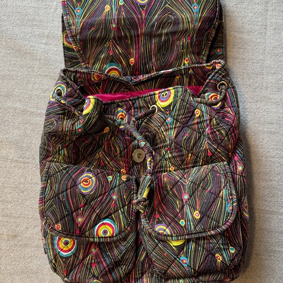 Yak Pak Colorful Patterned Backpack - Picture 3 of 4